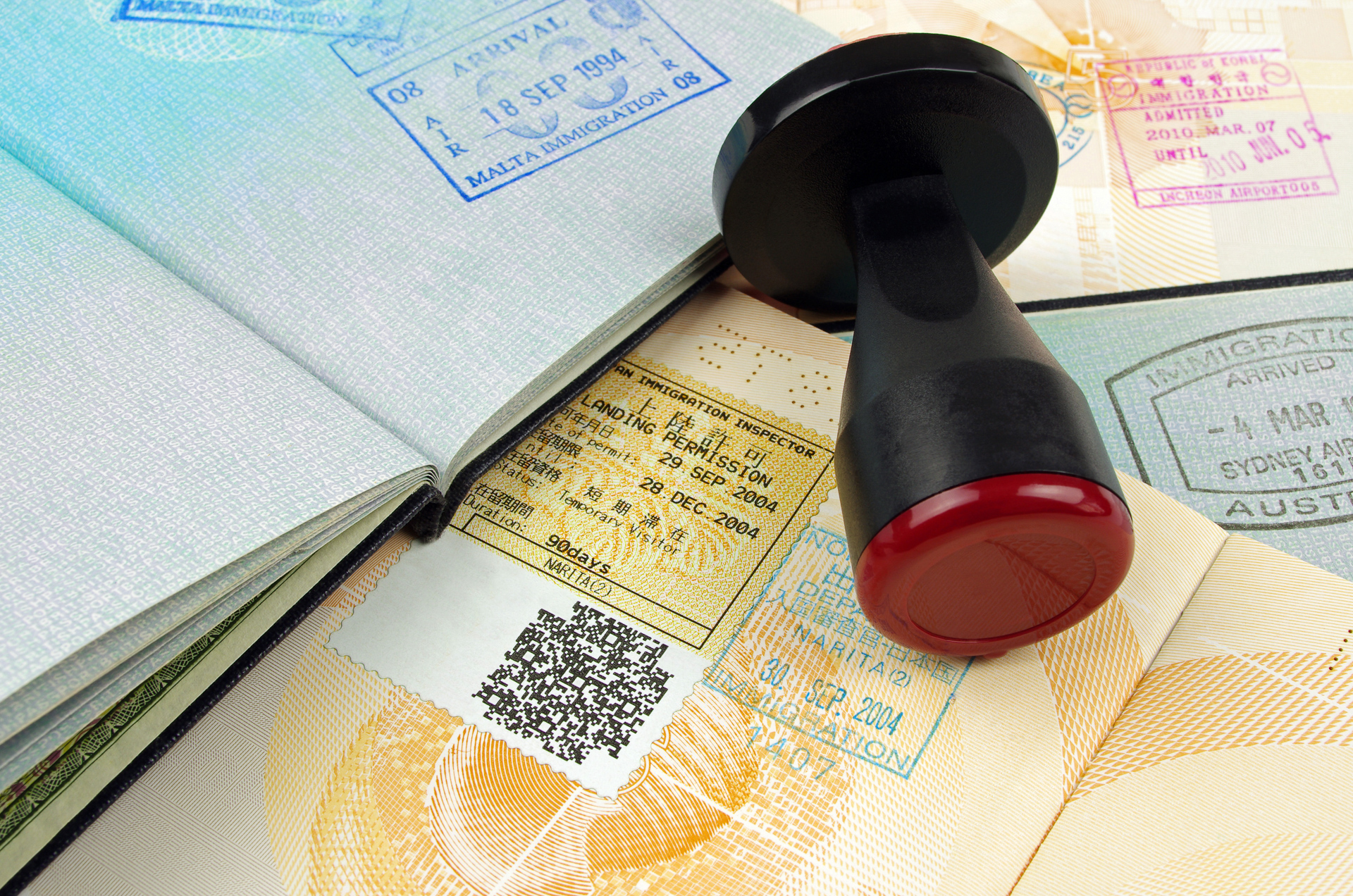 Validation de visa et carte de séjour